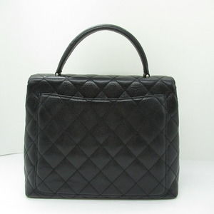 Chanel Handbag Black Skin Caviar Skin Caviar